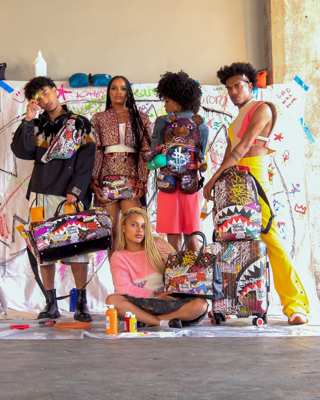 SHARKS IN PARIS THE RIZZ BACKPACK (DLXV)